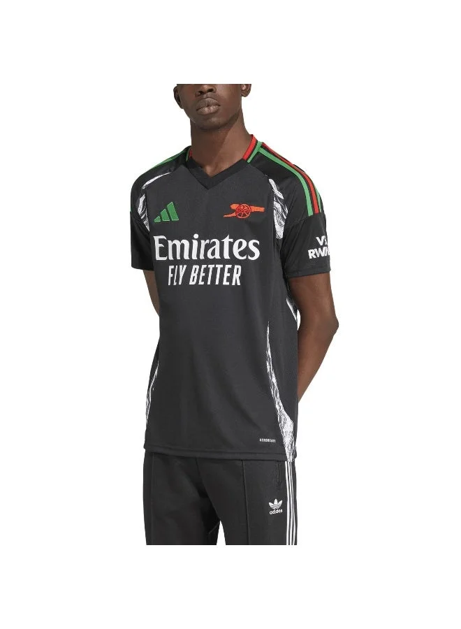 اديداس قميص كرة قدم رجالي أسود مقاس